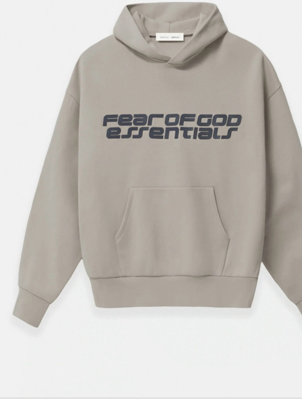 Vintage fear of God, essentials Men’s graphic Logo Hoodie
